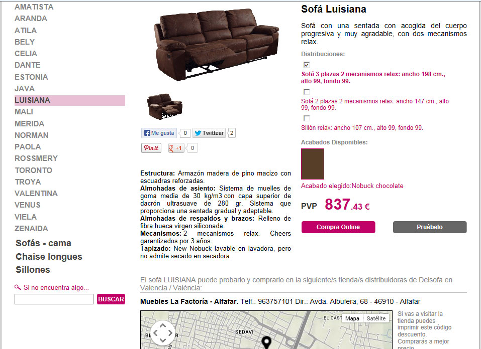 Modelo Luisiana